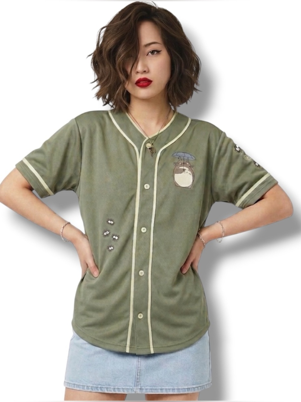 Studio Ghibli My Neighbor Totoro Baseball Jersey